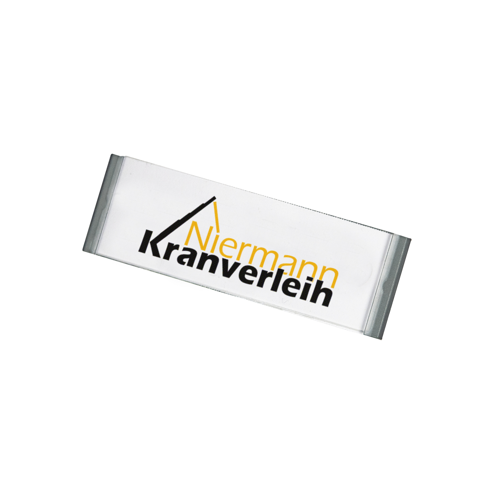 Athrazit-translucentVO2GlFlhxWC2h Namensschild Meridian 20 Color 68x22mm (S13)